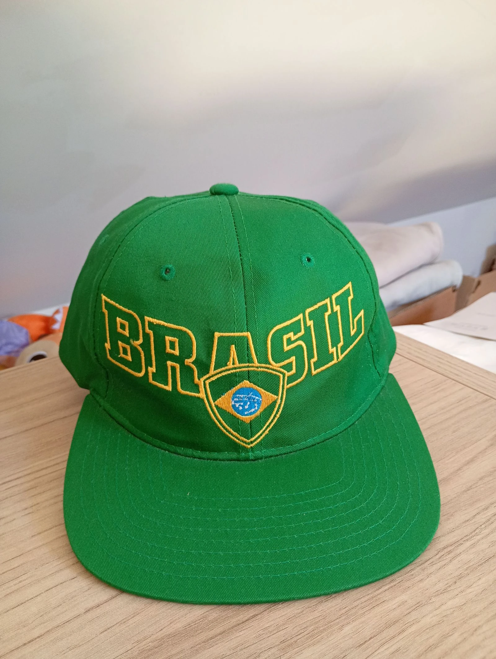 Boné vintage anos 90 snapback Brasil ajustável – photo 4